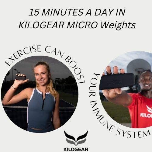 15 Minutes a day in KILOGEAR MICRO WEIGHTS