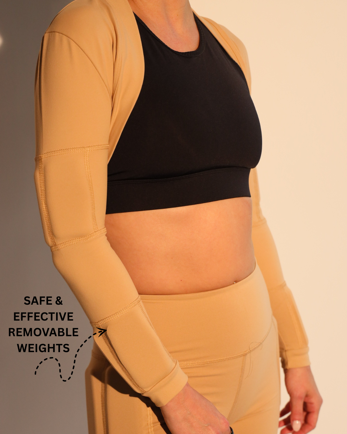 KILOGEAR Women's MICRO Weighted Ultimate Long Sleeve Shrug