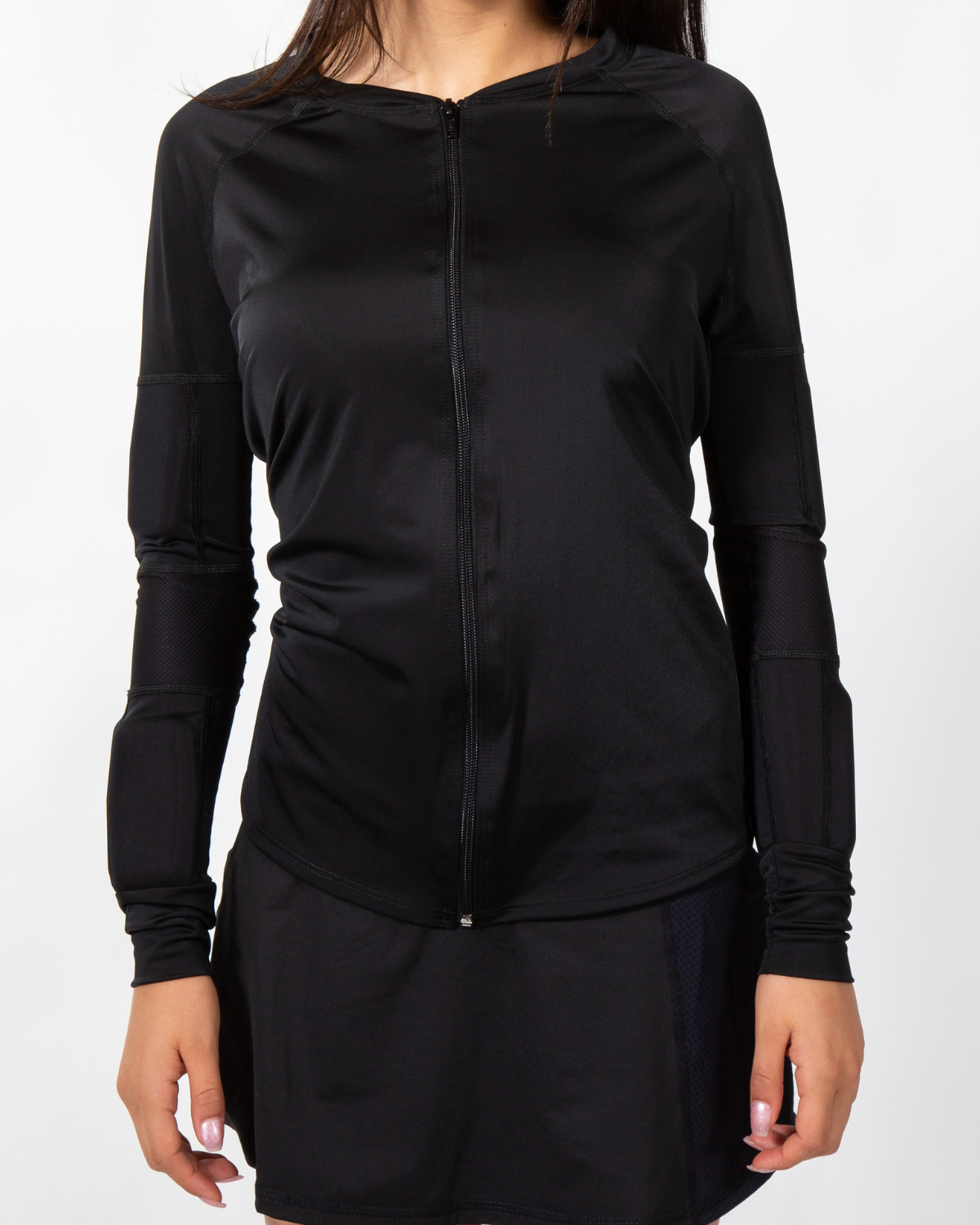 KILOGEAR AURA CORE ZIP LONG SLEEVE | Weighted Arm Toning Layer