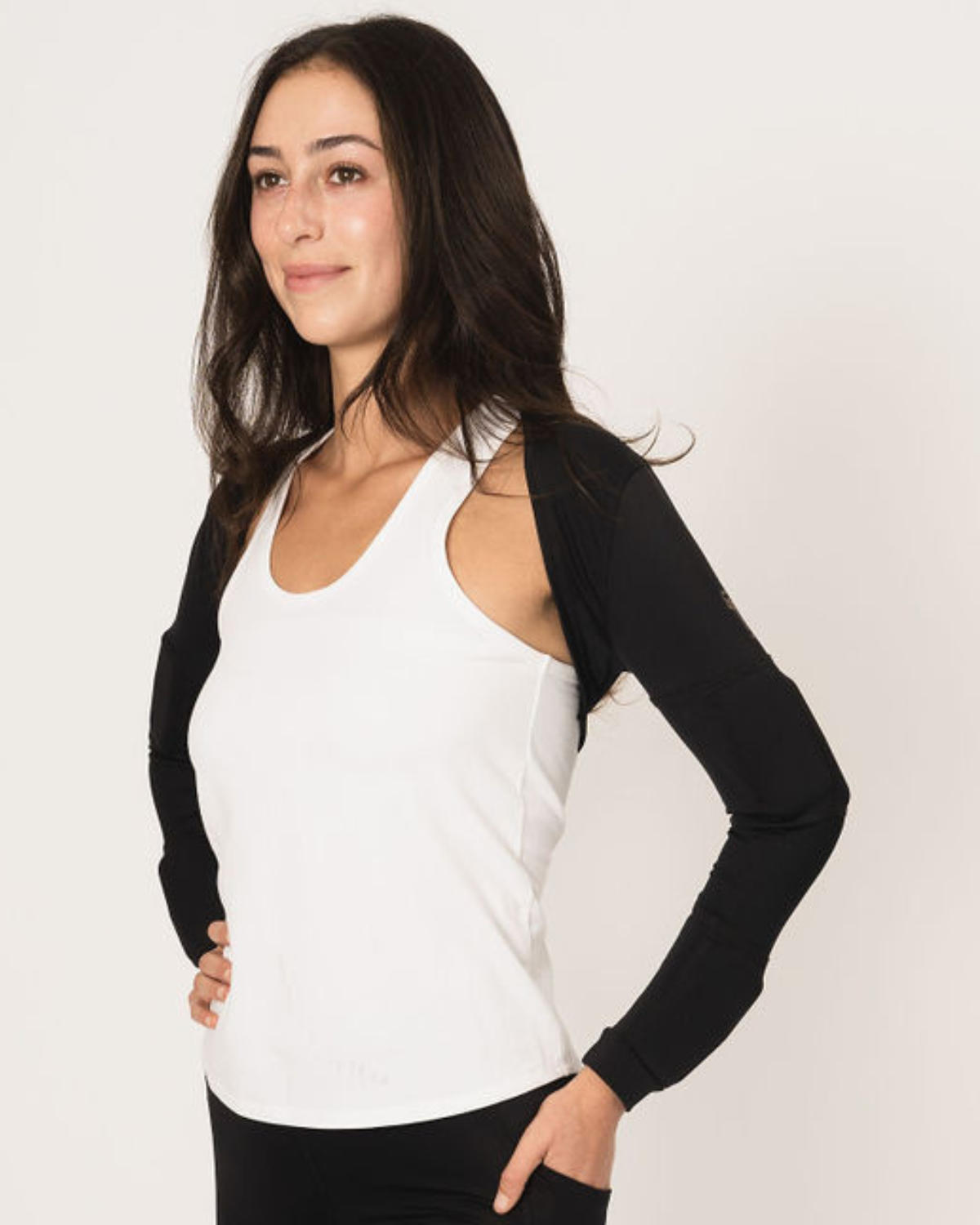 KILOGEAR Women's MICRO Weighted Ultimate Long Sleeve Shrug
