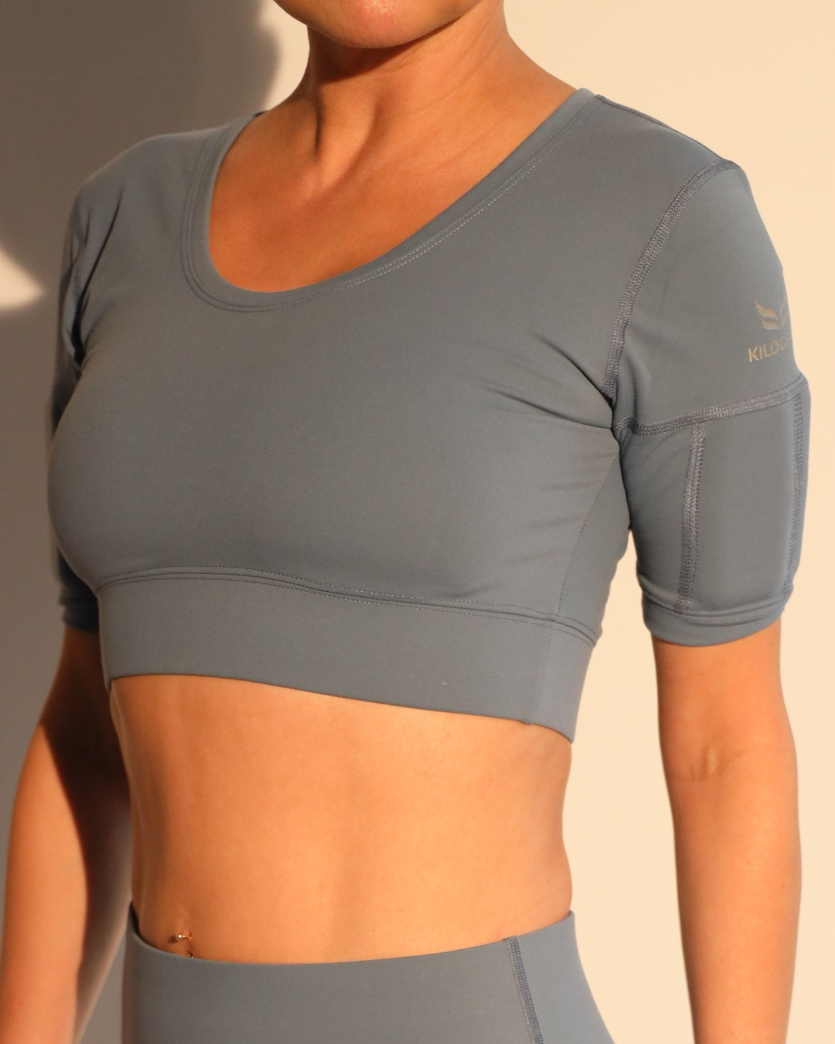 KILOGEAR Women's MICRO Weighted Skyforce Crop Top