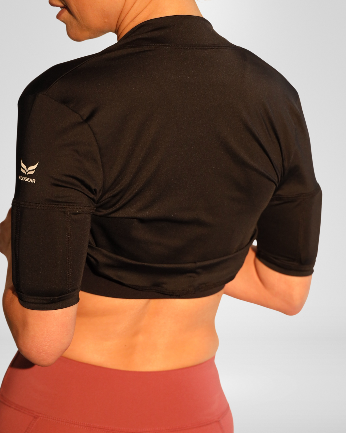 KILOGEAR Women's MICRO Weighted Rapid Performance Short Sleeve Shrug
