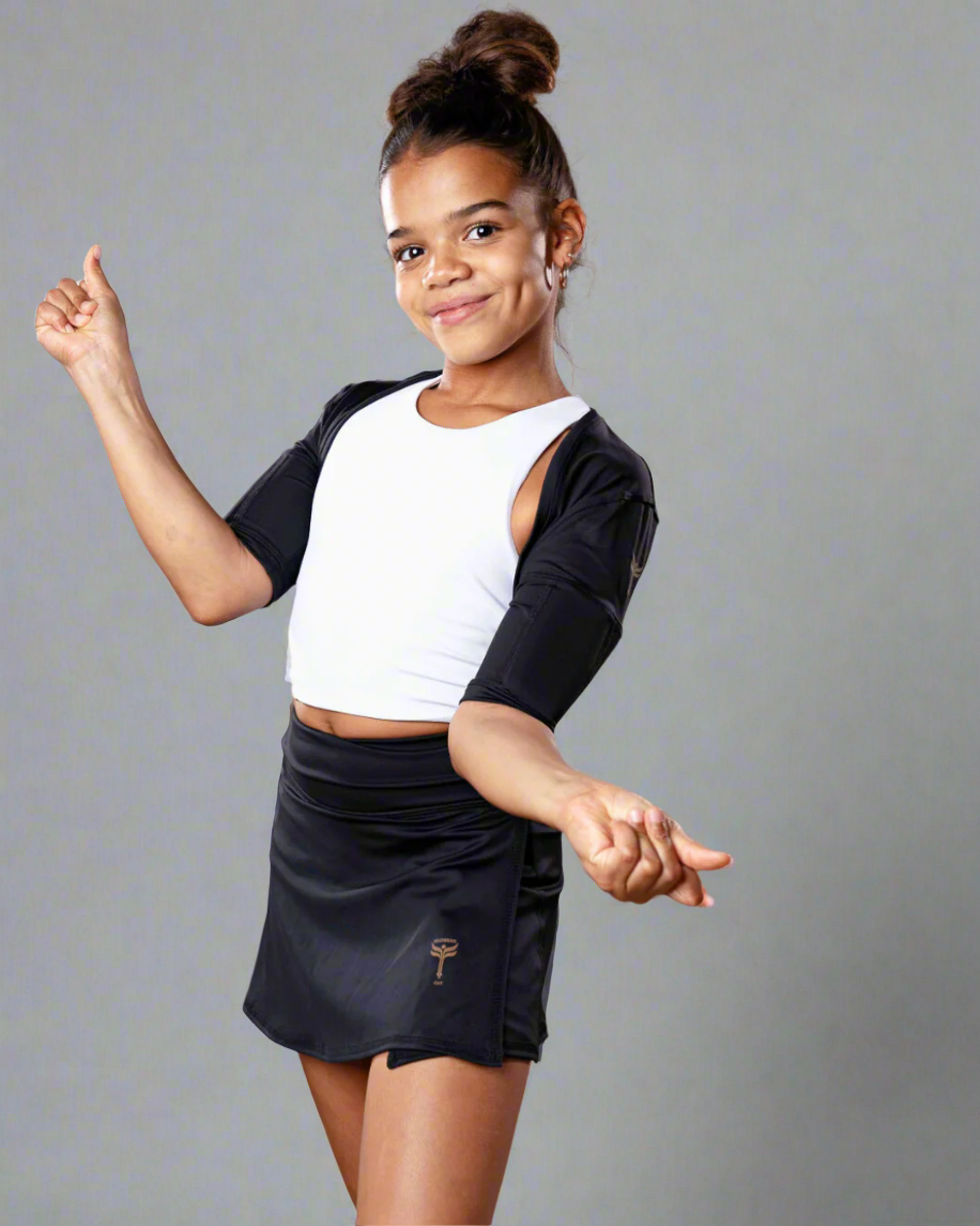 Short sales sleeve shrug