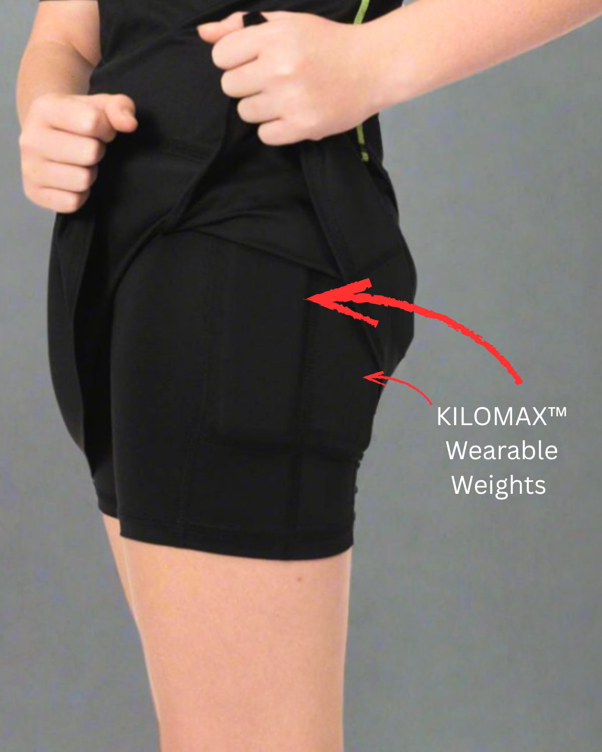 KILOGEAR Girl’s MICRO Weighted Rapid Performance Skort