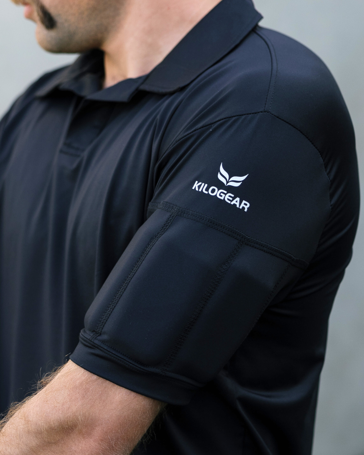 KILOGEAR Men’s MICRO Weighted KILOAir™ Polo