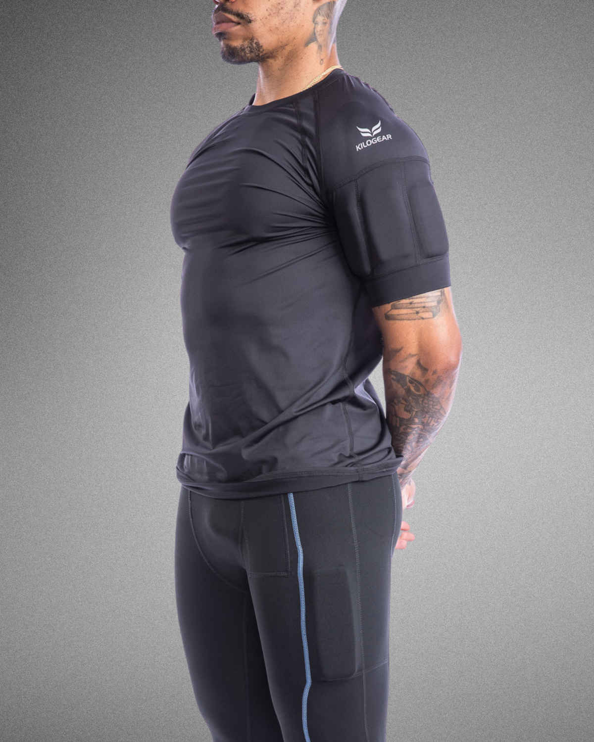 Mens Performance Weighted Short Sleeve