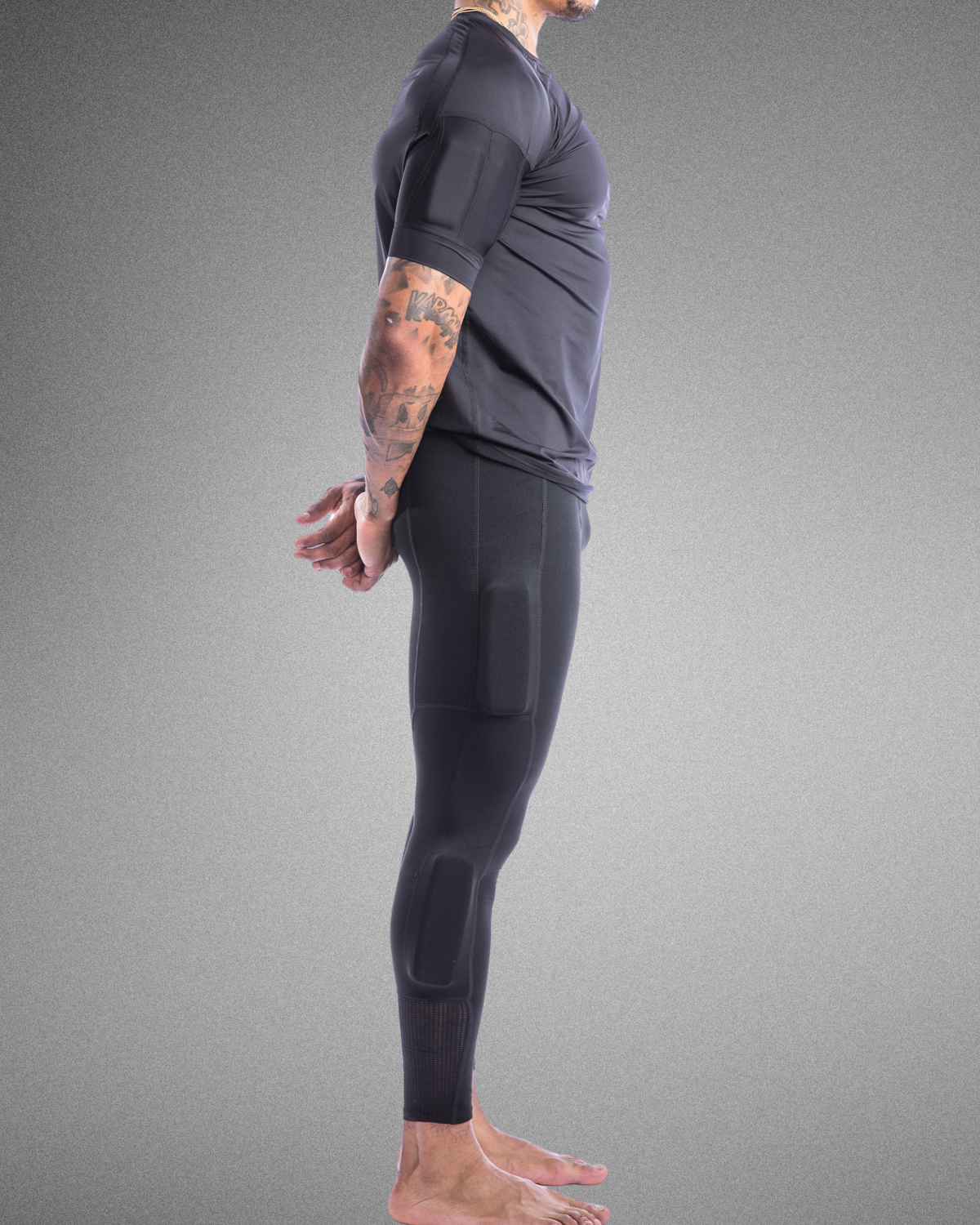 Mens High-Performance Weighted Compression Tight