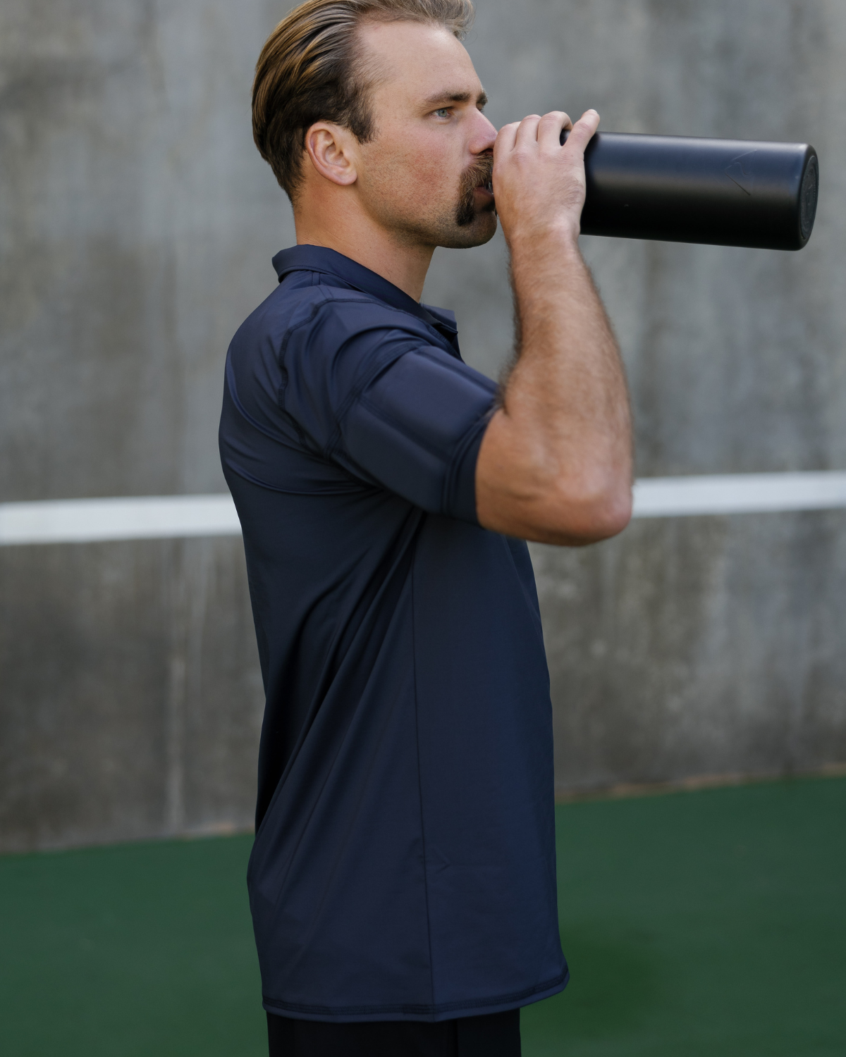 KILOGEAR Men’s MICRO Weighted KILOAir™ Polo