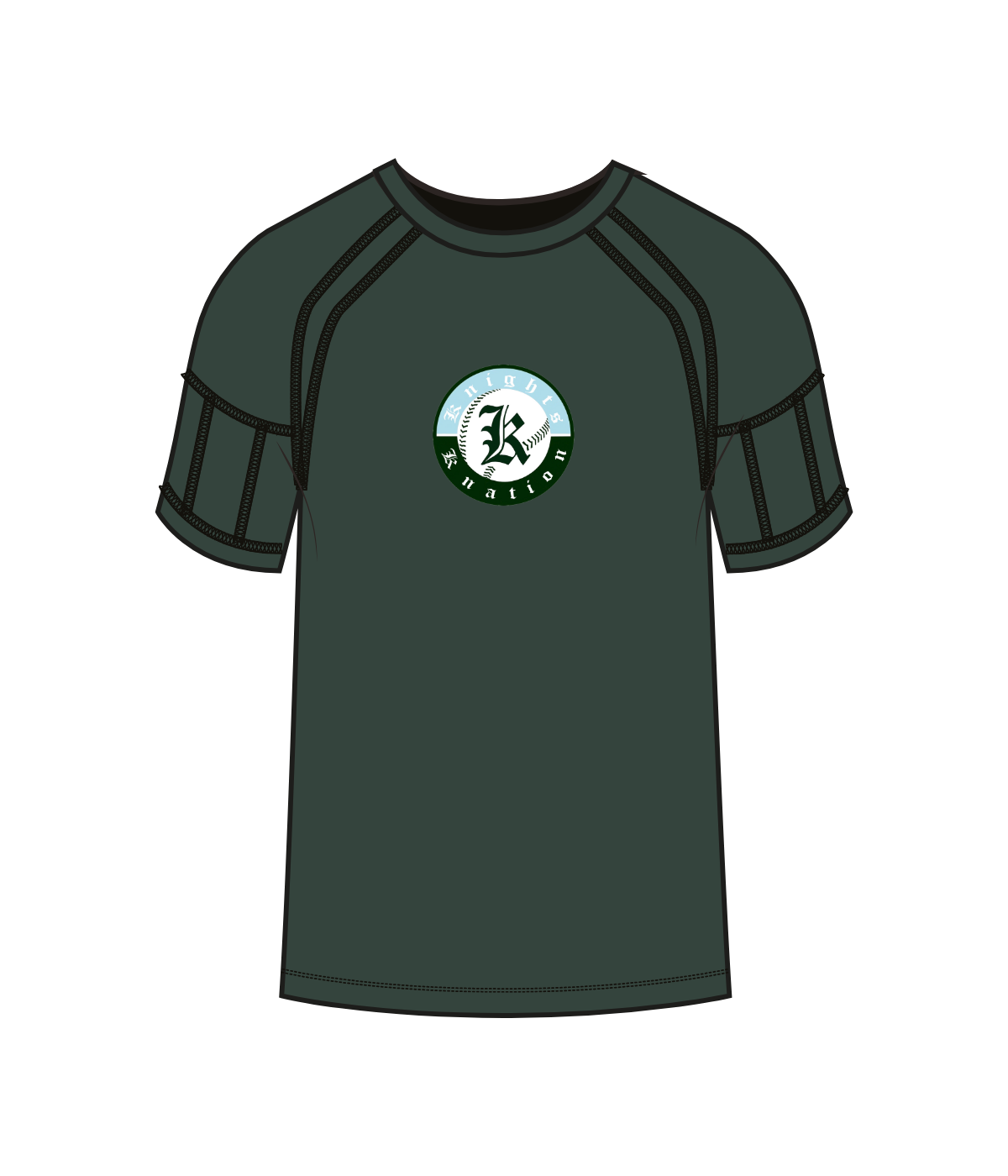 Knights Knation MICRO Weighted Performance Short Sleeve
