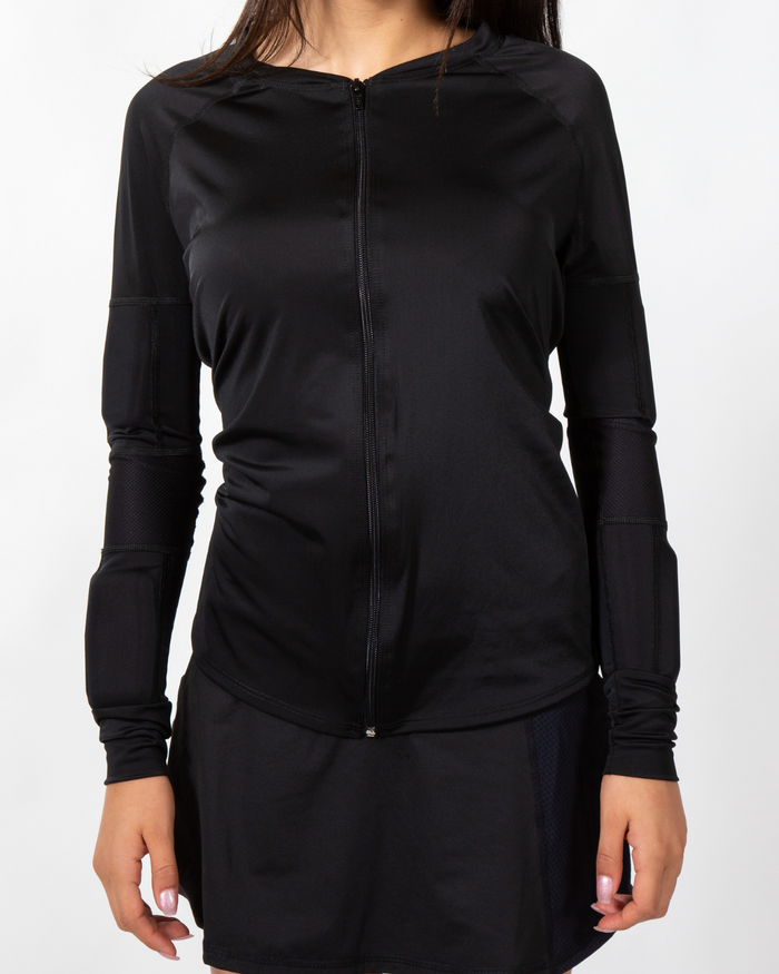 AURA CORE ZIP LONG SLEEVE