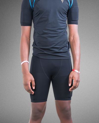KILOGEAR Boy's MICRO Weighted Everyday Compression Short