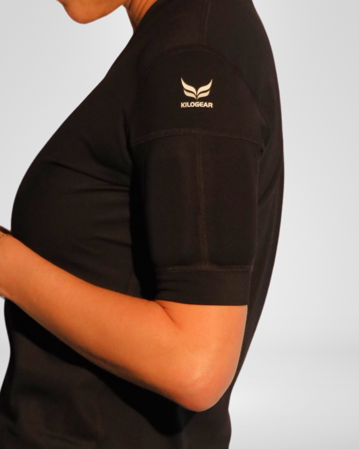 KILOGEAR Women's MICRO Weighted Ultimate V-Neck Short Sleeve