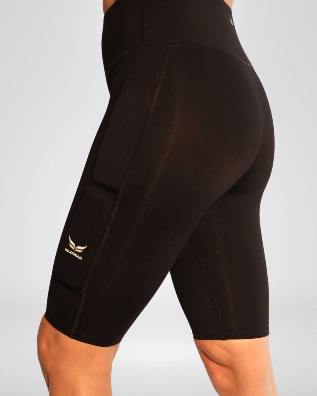 KILOGEAR Women's MICRO Weighted Ultimate Biker Short