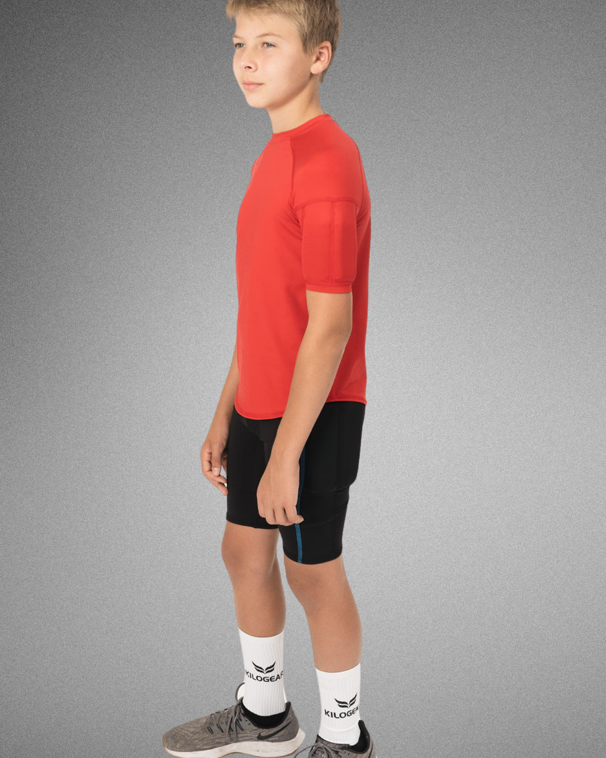 Boys Performance Weighted Short Sleeve Top