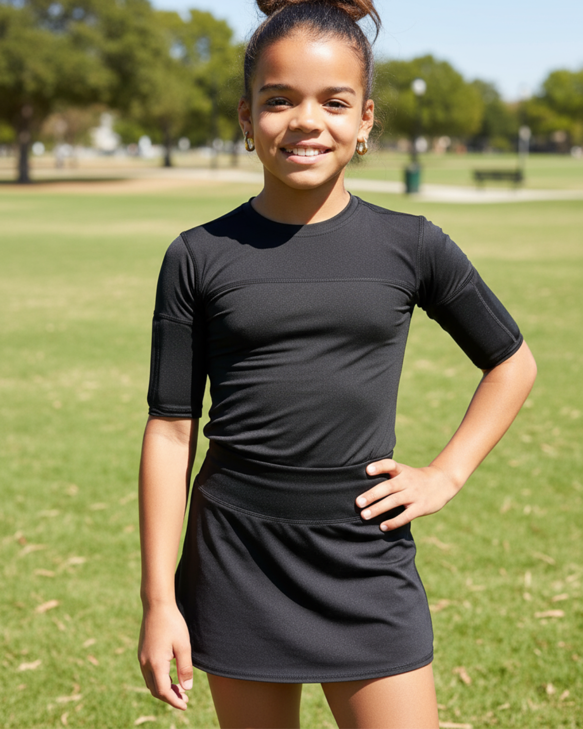 KILOGEAR Girl’s MICRO Weighted Rapid Performance Skort
