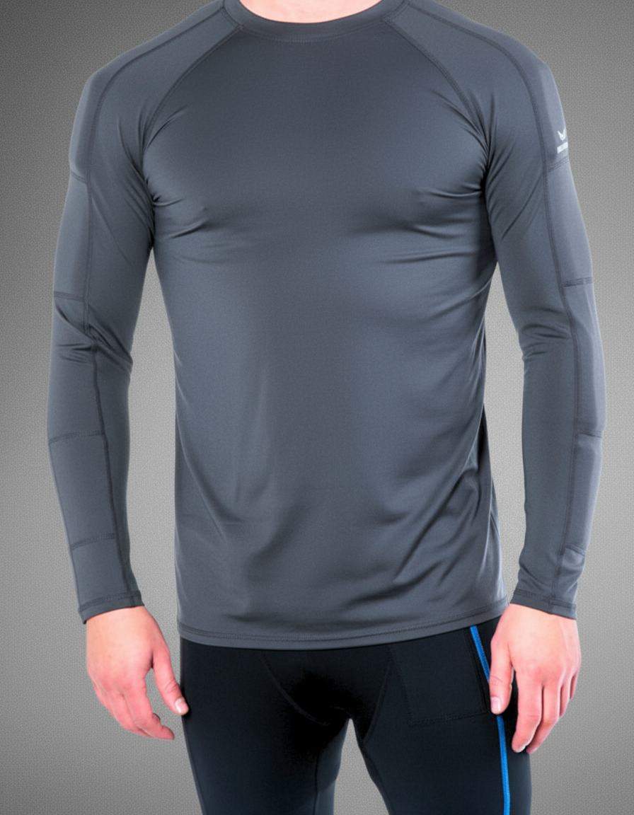 KILOGEAR Men’s MICRO Weighted Rapid Performance Long Sleeve
